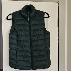 GAP Forest Green Quilted Vest